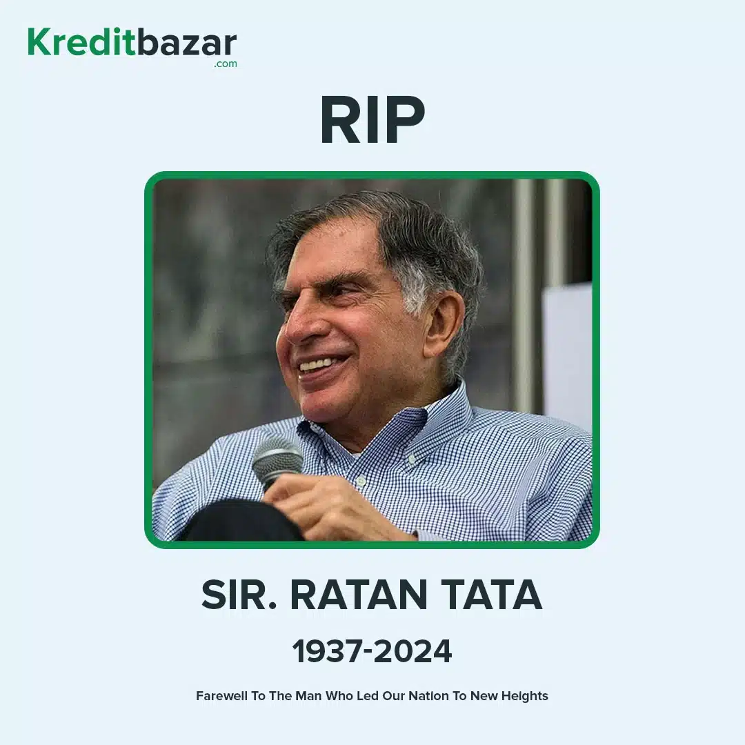 Ratan Tata Passes Away At 86: An Era Ends For Indian Industry - Kreditbazar