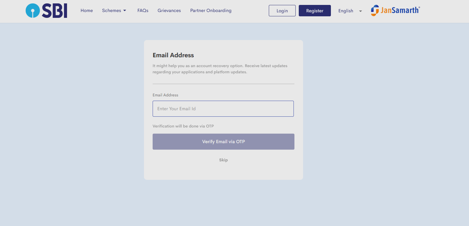 Apply for the SBI E-Mudra Loan 50000