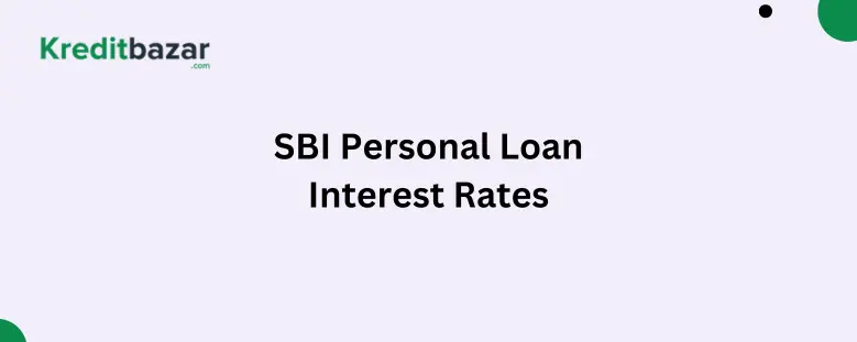 SBI Personal Loan Interest Rates